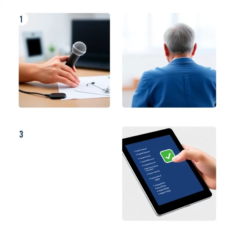 Introducing Nuance DAX Copilot for Healthcare illustration for healthcare professionals