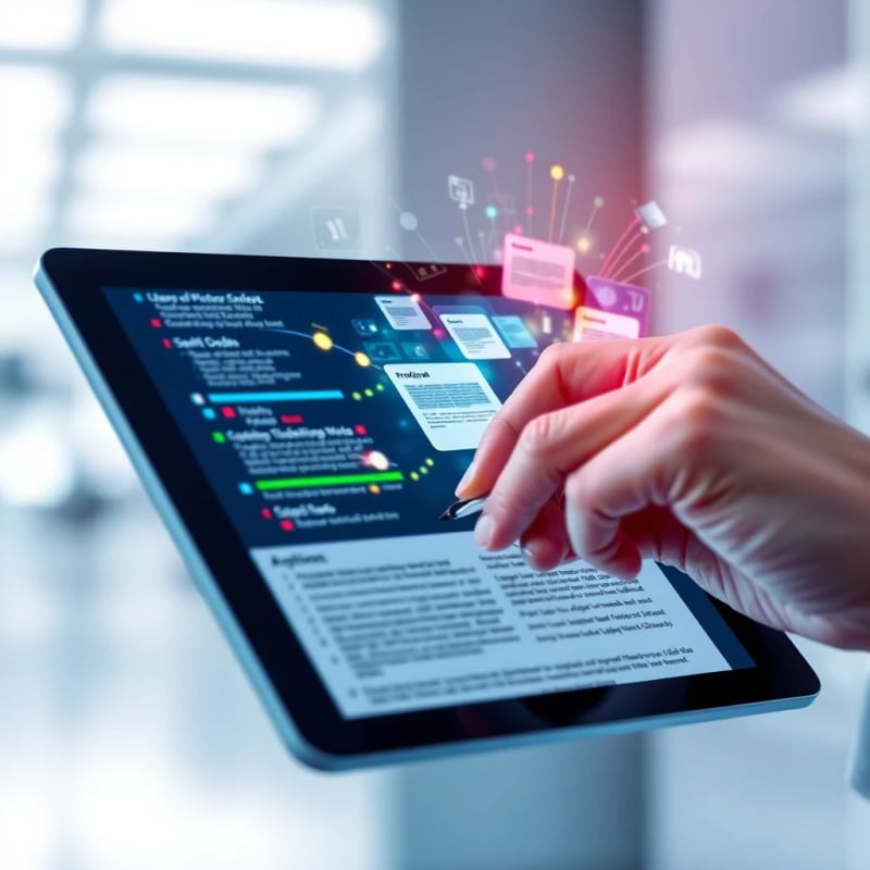 The Technology Behind DAX Copilot illustration for healthcare professionals